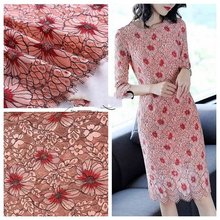 GLace 1.5M/Lot  100% Polyester Exquisite  flower eyelash lace fabric DIY Craft material clothing dress home accessories TX643 2024 - buy cheap