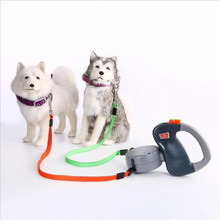 Adjustable Automatic Telescopic Double Head Traction Rope Pet traction Rope Telescopic Dog Training Small and Medium Pets Leash 2024 - buy cheap