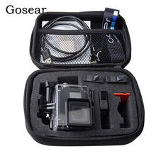 Gosear 17x13.5x7cm Waterproof Wear Resistant Carry Storage Case Bag for GoPro Go Pro Hero 7 6 5 4 3  3 Action Camera Accessories 2024 - buy cheap