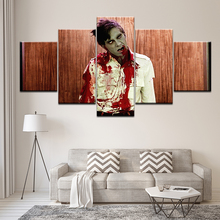 5 Panel Movie Zombies Character Painting Canvas Wall Art Picture Home Decor Living Room Canvas Print Modern Painting Artwork 2024 - buy cheap