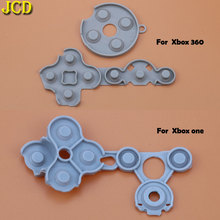 Jcd-botão condutor de borracha para controle de xbox 360, joystick tipo d-pad para controle sem fio de xbox one, silicone 2024 - compre barato