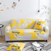 40New Plants Sectional Stretch Sofa Covers Elastic Slipcovers All-inclusive Polyester Sofa Cushion Sofa Towel for living room 2024 - buy cheap