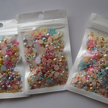 Bolsa de mezcla de perlas para decoración de uñas, mezcla de perlas, mezcla de 20 g/bolsa, superoferta 2024 - compra barato