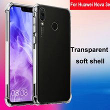 Funda para Huawei Nova 3e, carcasa de TPU transparente suave, Airbag, funda trasera para Huawei Nova3e 3 e ANE-AL10 2024 - compra barato