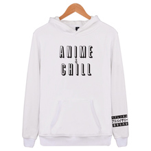2019 Summer New Arrival Anime & Chill Pullover Sweatshirt Harajuku Unisex Hoodies Hot Sale Anime Sudadera Hombre Large Size 2024 - buy cheap