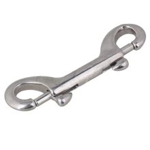 Double Ended Bolt Key Ring Snap Bolt Trigger Chain Clip 90mm 304 Stainless Steel 2024 - buy cheap