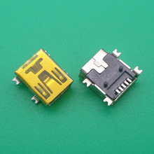 Adaptador de enchufe Mini USB trasero SMD de 5 pines hembra Mini B, adaptador de enchufe trasero para MP3, MP4, teléfono móvil y tableta 2024 - compra barato