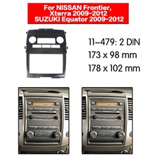 Двойная Din панель для NISSAN Frontier Xterra SUZUKI Equator Радио DVD стерео панель монтажная отделка 11-479 2024 - купить недорого