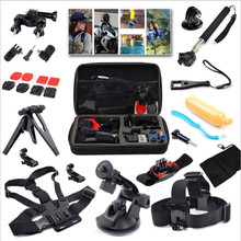 Gopro Accessories Set for Eken H9R For Gopro Hero 6 5 4S Mount Selfie stick Tripod For Yi 4K for Mijia Kit 2024 - buy cheap