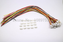 100 SETS Mini Micro JST 2.0 PH 4-Pin Connector plug with Wires Cables 100MM 10CM 2024 - buy cheap