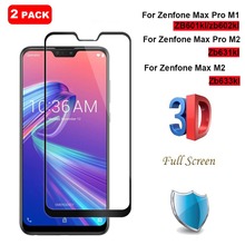 Защитное стекло, закаленное 3D стекло для Asus Zenfone Max Pro M2/ZB631KL Max/M2/ZB633KL/Max Pro M1/ZB602kl/ZB601KL 2024 - купить недорого