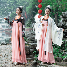 Traditional Chinese Hanfu Costumes Female Classical Ancient Performance Dance Clothes Tang Dynasty Fairy Princess Dresses 2024 - buy cheap