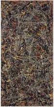 100%-pintura al óleo hecha a mano sobre lienzo de lino, N ° 5, reproducción de Jackson Pollock, 100% hecha a mano, calidad de museo 2024 - compra barato