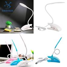 Flexible USB Clip-on Table Lamp LED Clamp Reading/Study/Bed/Laptop/Desk Light 2024 - buy cheap