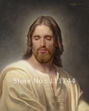 Pintura de retrato artístico de Jesús, el Ungido de José Brickey, lienzo de alta calidad, 100%, hecho a mano, Envío Gratis 2024 - compra barato