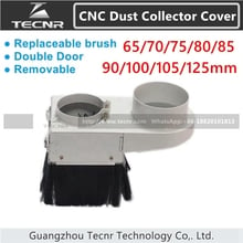 TECNR removable cnc dust collector cover diameter 65mm 70mm 75mm 80mm 85mm 90mm 100mm 105mm 125mm for CNC engraving machine 2024 - buy cheap