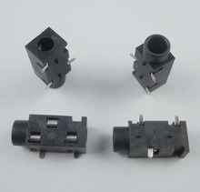 Conector de Audio SMD hembra de 100mm, Conector de 3 conectores estéreo para teléfono, PJ320B, 3,5 Uds. 2024 - compra barato