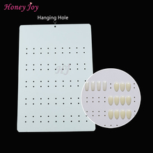 Hard Board with Hanging Hole Color Display Chart for 45 Colors Nail Tips Polish Nail Gel Card Nails Art Tools Salon Accessory 2024 - buy cheap