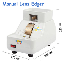 50Hz Manual Lens Edger doble rueda titular Molino de mano procesamiento óptico amoladora áspera y fina y en forma de V máquina de molienda CP-7-35WV 2024 - compra barato