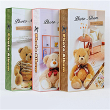 CASEGRACE 5 Inch Cute Baby Album With 300 Sheets Interleaf Type Teddy Bear Photo Album Birthday Gift For Chindren Paper Craft 2024 - buy cheap