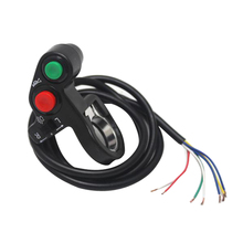 Interruptor de plástico para manillar de motocicleta, accesorio eléctrico para motocicleta, ATV, 7/8 ', señal de giro, bocina 2024 - compra barato