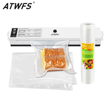 ATWFS Vacuum Sealer Machine Vacuum Food Sealer Bags for Food Packaging Vacuum Packer Packing Bags 15pcs and 20X500cm/Rolls 2024 - buy cheap