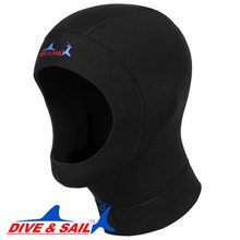 Ultrathin 1mm neoprene scuba dive cap hood equipment Snorkeling hat Underwater deep keeping warm tie the hair heat preservation 2024 - buy cheap