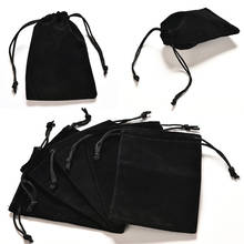 2pcs Velvet Bag Jewelry Packing Velvet Drawstring Pouches Gift Bags 12cmx9cm 2024 - buy cheap