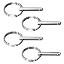 DECK HINGE Quick Release Pins Stainless Steel Marine Bimini Top Fittings, Set Of 4 2024 - buy cheap