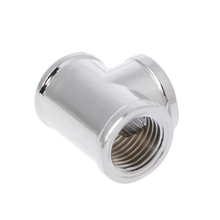 1PC T-Shape G1/4" Thread 3-Way Inner Teeth Connector Computer Water Cooling Fitting 2024 - buy cheap