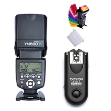Yongnuo YN560IV YN560 IV YN 560 Flash Speedlite for Canon Nikon Olympus Pentax With YongNuo RF603 II Wireless Flash Trigger 2024 - buy cheap