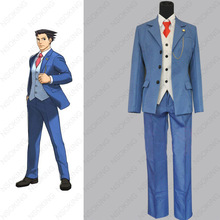 Disfraz de Anime Ace Attorney especial, traje de Phoenix 2024 - compra barato