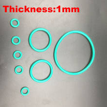 30pcs 20x1 20*1 22x1 22*1 25x1 25*1 (OD*Thickness) Green Fluoro FKM Fluorine Rubber O Ring Washer O-Ring Oil Seal Gasket 2024 - buy cheap