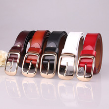 Hot Selling Ladies genuine  Belt Cowhide Simple Women Belt Black White Brown And Red 2.8*105cm Designer Belts 2024 - buy cheap