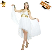 Костюм греческой богини для взрослых на Хэллоуин, Женский нарядный костюм, наряды для принцесс в древнем римском стиле 2024 - купить недорого