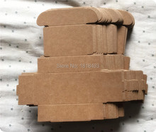 Caja de embalaje retro de kraft, caja de cartón trusty, cosméticos, jabonera hecha a mano, regalo, 7,7x6,3x3,3 cm, envío gratis, 30 Uds. Por lote 2024 - compra barato