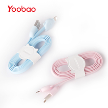 Yoobao 429 USB Fast Charging Cable 1.2m Cute Cat for  Micro USB Cable for  Samsung Galaxy SONY HTC Nokia Durable Data Cable 2024 - buy cheap