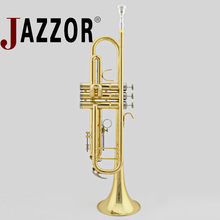 JAZZOR JBTR-400 B плоская труба профессиональная труба с мундштуком и корпусом латунные духовые инструменты 2024 - купить недорого