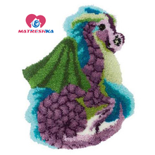 carpet embroidery Seahorse latch hook rug kits button package rug latch hook kit Foamiran for crafts do it yourself point rug 2024 - buy cheap