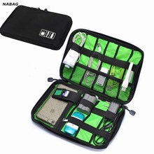 Large Shockproof USB Cable Earphone Storage Bag Flash Drive Organizer Digital Gadget Holder Travel Cellphone Mobile Charger Case 2024 - buy cheap