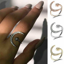 Модные регулируемые кольца золотистого цвета и посеребренные кольца для женщин, ювелирные изделия для свадьбы W3 2024 - купить недорого