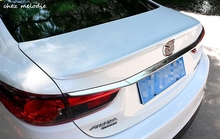 ABS Primer grey unpainted Car Rear Trunk Spoiler Wing For Mazda 6 ATENZA 2014-2017, no drilling needed 2024 - buy cheap
