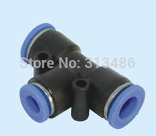 PE12, Pneumatic fittings 12mm tee fitting , push in quick joint connector 2024 - buy cheap