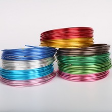 New Hot 1.5mm(15gague) 5M/roll Mix Color Choose Aluminum Wire Making Fashion Craft Soft Metal Floristry Wire Jewelry findings 2024 - buy cheap