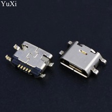 Yuxi novo conector micro mini usb para meizu meilan note, conector de porta de carregamento, soquete de tomada de alimentação, substituição de dock 2024 - compre barato