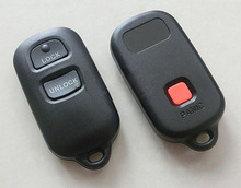 Funda para mando a distancia sin llave, 2 + 1 botones, para Toyota FJ Cruiser RAV4 Prius Highlander 10 unids/lote 2024 - compra barato