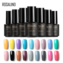 Rosalind unha gel polonês 7 ml 58 cores uv híbrido gel polonês conjunto para unha extensão manicure unha arte unhas gel verniz 2024 - compre barato