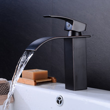 Bathroom Faucet Torneira Black Waterfall Faucet Basin Mixer Tap Basin Faucet Bathroom Basin Sink Faucet 2024 - buy cheap