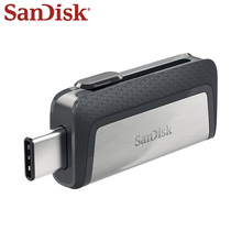 100% Original Sandisk Memory Stick SDDDC2 USB Flash Drive de alta velocidad 128GB USB 3,1 de tipo C Pen Drive USB 32GB 64GB Mini U disco 2024 - compra barato