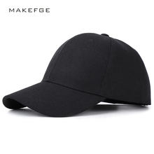 Cap man solid color baseball caps unisex adjustable high quality outdoor sunhat dad hats truck driver casquette homme streetwear 2024 - buy cheap